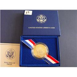 1986 LIBERTY COMMEMORATIVE HALF