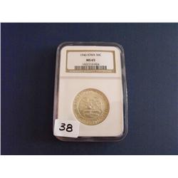 SCARCE 1946 IOWA HALF 50c MS 65 STUNNING APPEAL