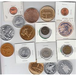 LOT OF VARIOUS TOKEN MISC