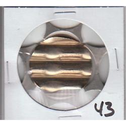 WAFFLED QUARTER FROM US MINT WITH ATTACHMENT PIECES