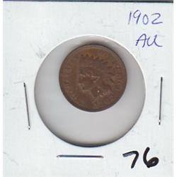 1902 INDIAN HEAD CENT (AU)
