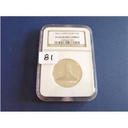 2003 FIRST FLIGHT NGC PROOF 69