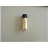 Image 1 : GLASS VIAL OF GOLD FLAKE