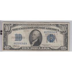 $10 SILVER CERTIFICATE 1934