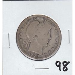 1900 BARBER HALF