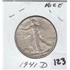 Image 1 : 1941 D WALKING LIBERTY HALF NICE DETAILS