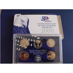 2000 QUARTER PROOF SET