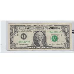 295 ENGRAVING ERROR $1