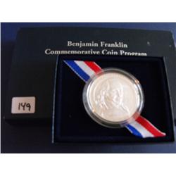 $1 SILVER FRANKLIN COMMEMORATIVE