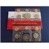 Image 1 : 1987 UNC COINS SET P AND D