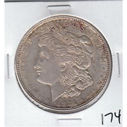 1921 MORGAN $1