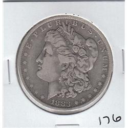 1883 O MORGAN SILVER DOLLAR $1