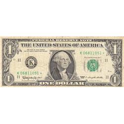 STAR NOTE ****DALLAS**** FRN $1 1963