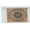 Image 2 : 10 CENT FIRST ISSUE FRACTIONAL CURRENCY TOUGHER FR 1243