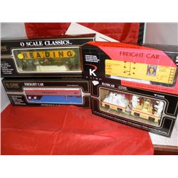 K-LINE O GAUGE TRAIN ASSORTMENT OB/SB