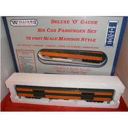 WILLIAMS GN O GAUGE PASSENGER SET OB