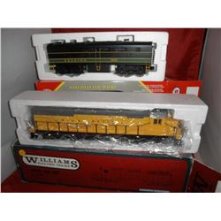TWO WILLIAMS O GAUGE DIESELS OB