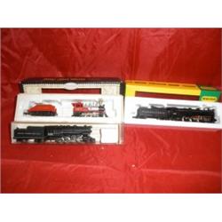 THREE N GAUGE STEAM ENGINES