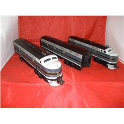 KLINE B&O O GAUGE F7 ABA SET