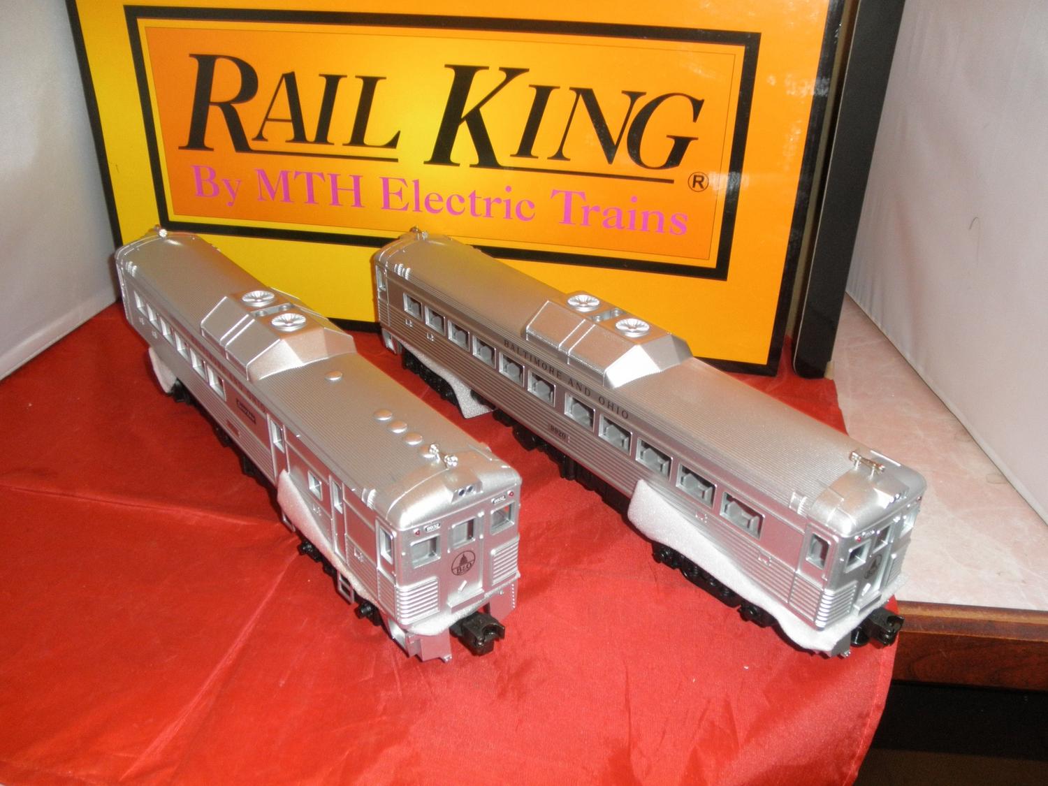 MTH B&O O GAUGE RDC SET OB