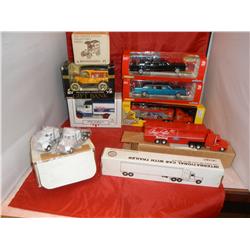 10 LARGER METAL VEHICLES