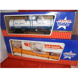 TWO USA G SCALE FREIGHT CARS OB