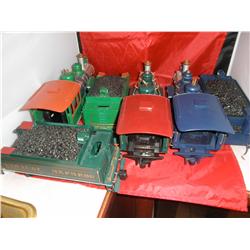 3 BACHMANN G SCALE STEAM ENGINES