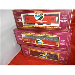 MTH PREMIER O GAUGE FREIGHTS