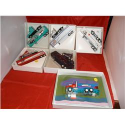 6 WINROSS 1/64 SCALE TRUCKS