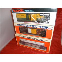 LIONEL O GAUGE OPERATING CARS