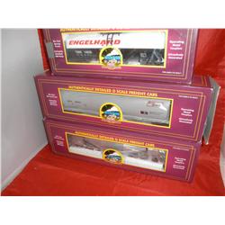 3 MTH O GAUGE FREIGHTS OB