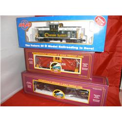 ATLAS/MTH O GAUGE CABOOSES