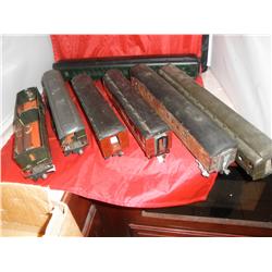 7 O SCALE PASSENGER CARS