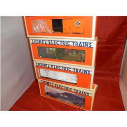 LIONEL O GAUGE OPERATING CARS