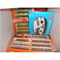 HO SCALE EUROPEAN TRAIN SETS.