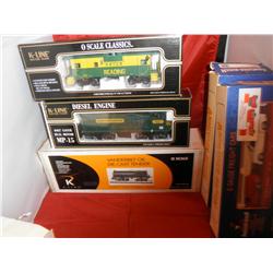 KLINE O GAUGE TRAINS OB