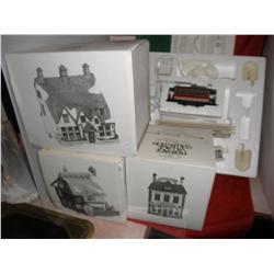 DEPT 56 STREETCAR AND BUILDINGS