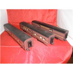 KLINE PRR O GAUGE PASSENGER CARS