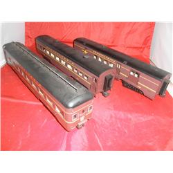 KLINE PRR O GAUGE PASSENGER CARS