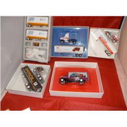 5 WINROSS 1/64 SCALE TRUCKS