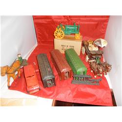 LARGE SCALE CAST IRON TOYS