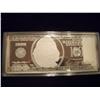 Image 1 : 4 Oz .999 Pure Silver "$100 Bill"