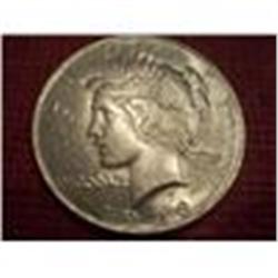 1923 Brilliant Uncirculated Silver Peace Dollar