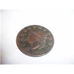 1826 Matron Head Large Penny, VG