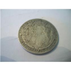 1921 Silver British Half Crown