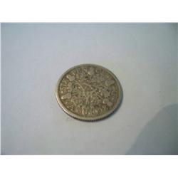 1928 Silver British Sixpence