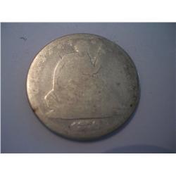 1876 Seated Liberty Silver Half Dollar
