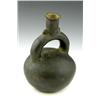 Image 1 : Peruvian Pre-Columbian Black Stirrup Vase