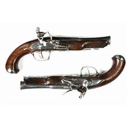 PAIR NAVAL BOARDING FLINTLOCK PISTOLS