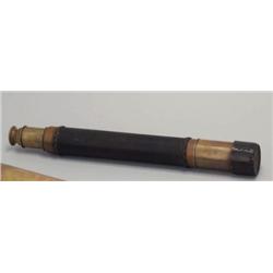 Brass One-Draw Telescope